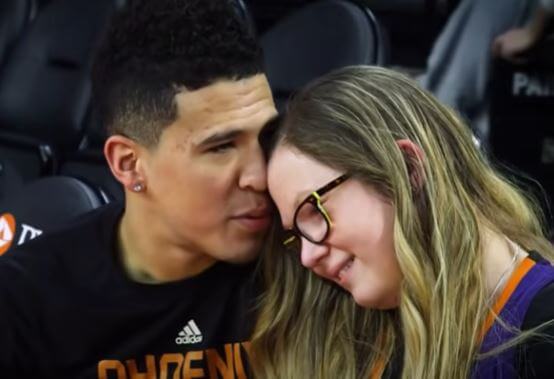 Mya Powell is extremely close to her brother Devin Booker.